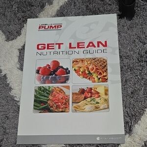 Beachbody Les Mills Pump Nutrition Guide - Red and White